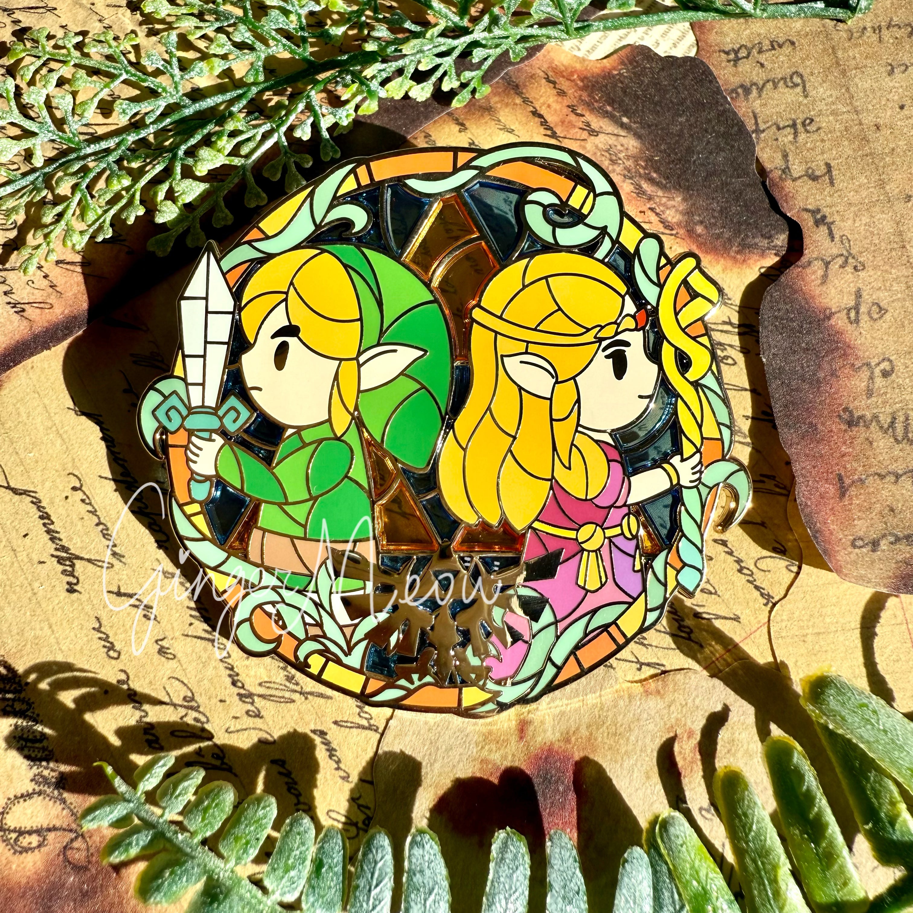 Pin's effet vitrail Zelda - Echoes of Wisdom