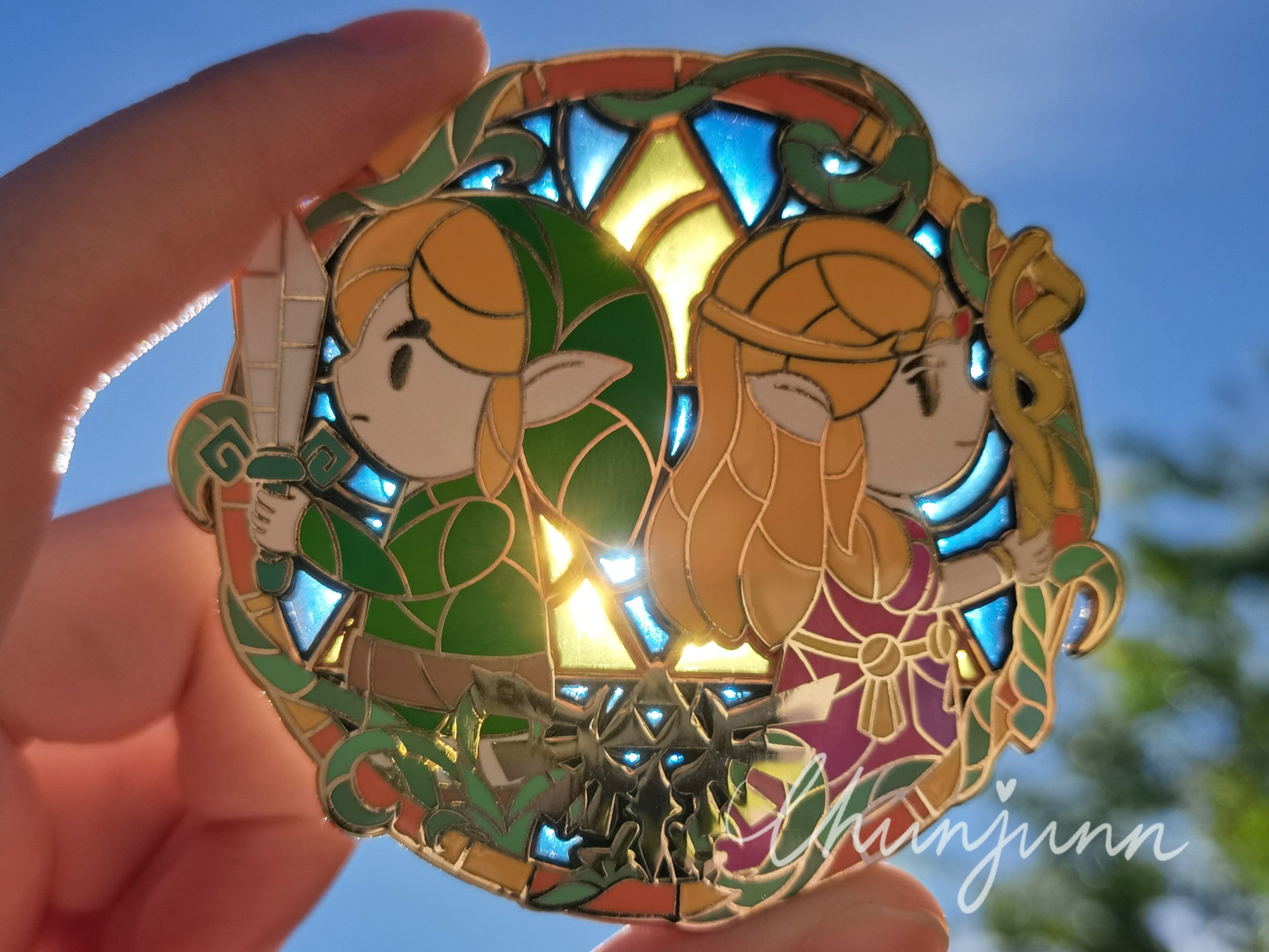 Pin's effet vitrail Zelda - Echoes of Wisdom