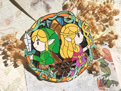 Pin's effet vitrail Zelda - Echoes of Wisdom