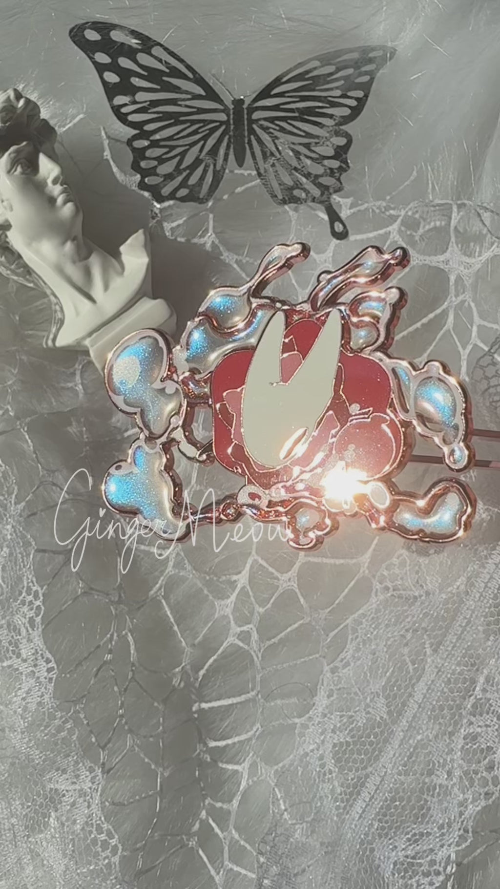 Pin's effet vitrail Hollow Knight Silksong - Hornet : Splash